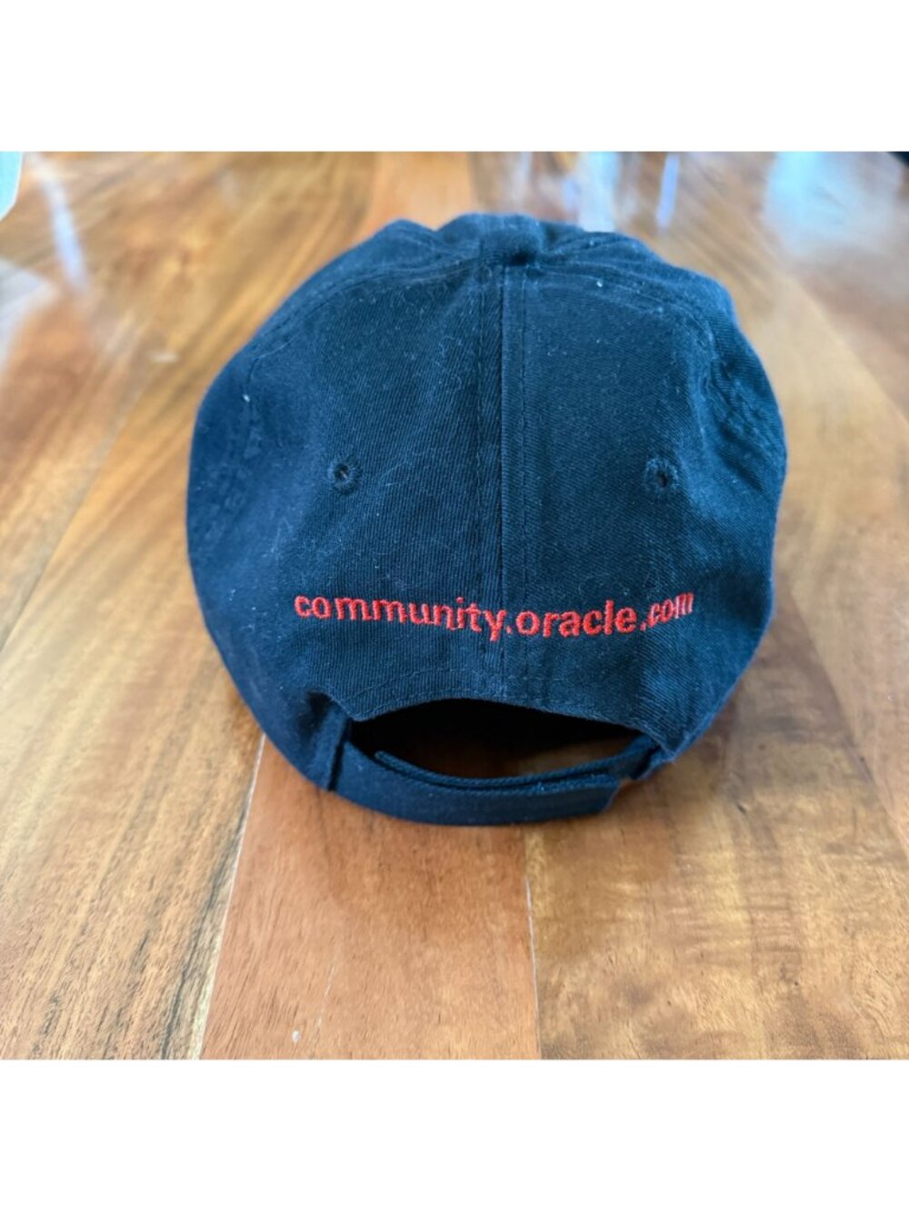 Vintage Oracle Technology Network Hat Cap Black OTN Software Tech Promo Port Co - Picture 2 of 3